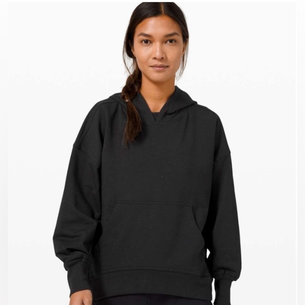 Lululemon LA Back in Action Hoodie Black size 6